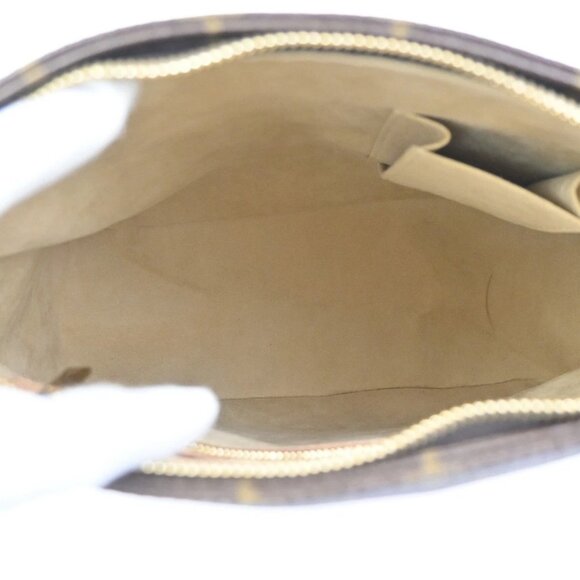 LOUIS VUITTON Logo Looping GM Shoulder Bag Monogram Leather Brown M51145 26RL728 - Picture 10 of 15